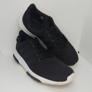 Adidas Cloudfoam Men's Pre-owned Black Lightweight Sneakers - sz. 9